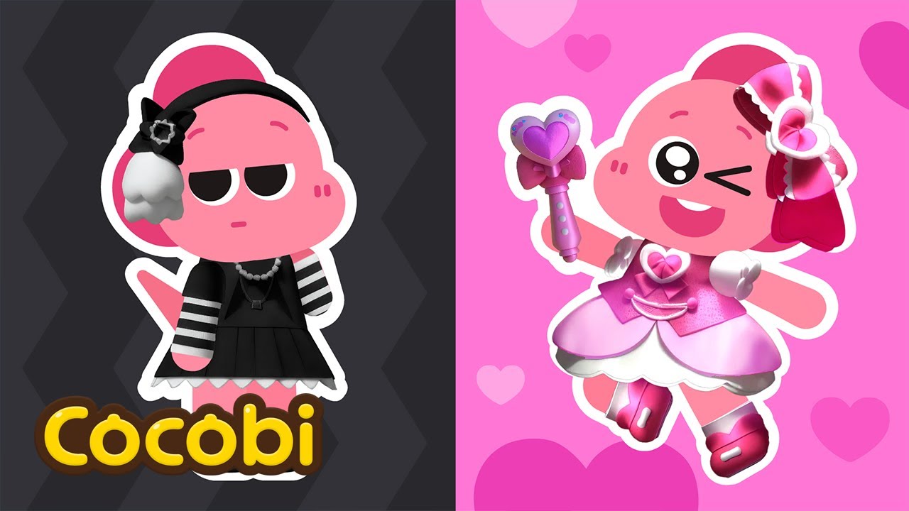 Pink VS Black Song💗🖤 + More BEST Kids Songs | Cocobi Nursery Rhymes
