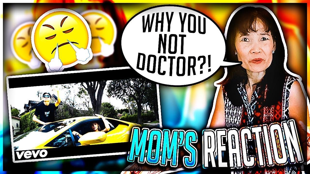 My Mom REACTS To My DISS TRACK (SHE ROASTED ME)