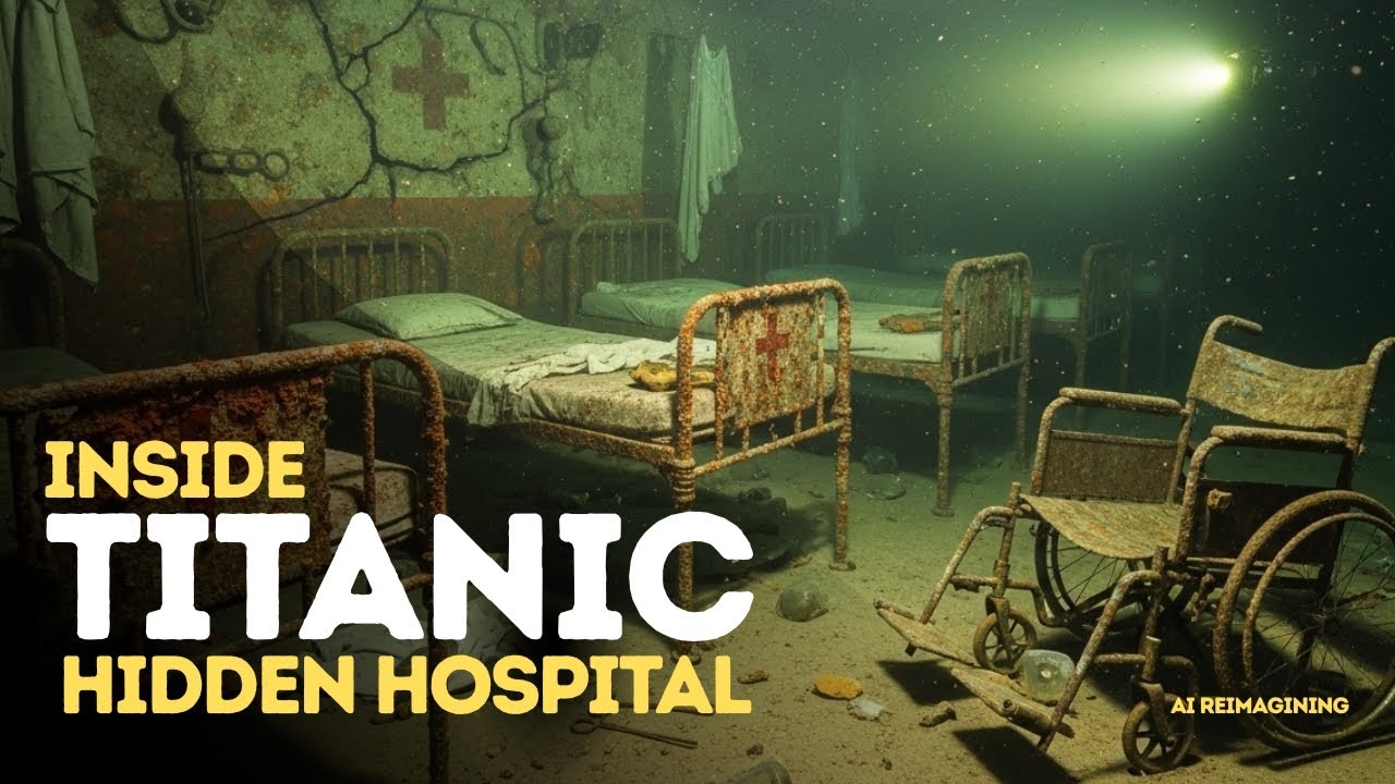 Inside Titanic’s Hidden Hospital — Underwater Footage of the Ship’s Medical Bay