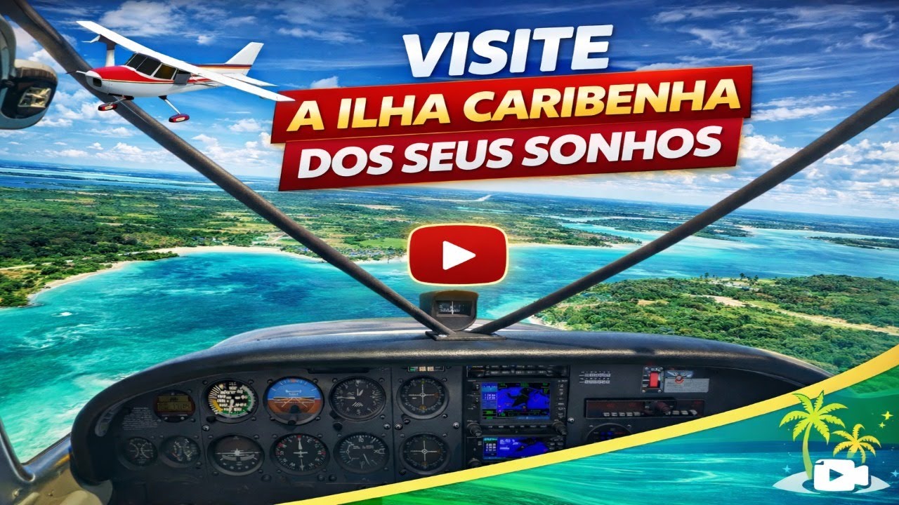 Explorando Isla Bauru: A ilha caribenha dos seus sonhos no Flight Simulator