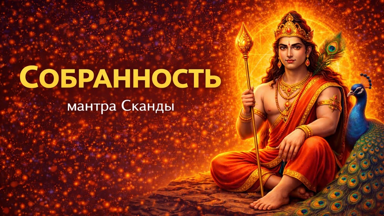 Когда теряется собранность, решимость и направление — эта мантра Сканды возвращает внутреннего воина