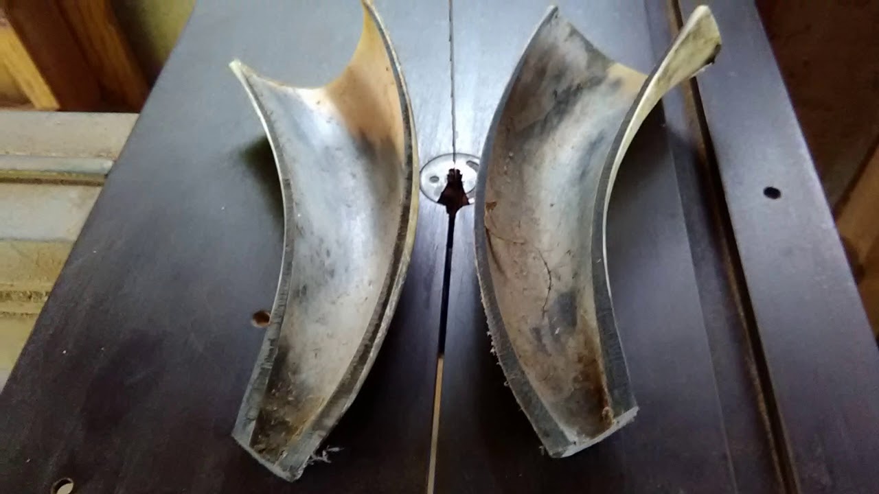 Methods of Work-  using Raw Ox Horn  (Cow Horn) for Knife Scales, etc.