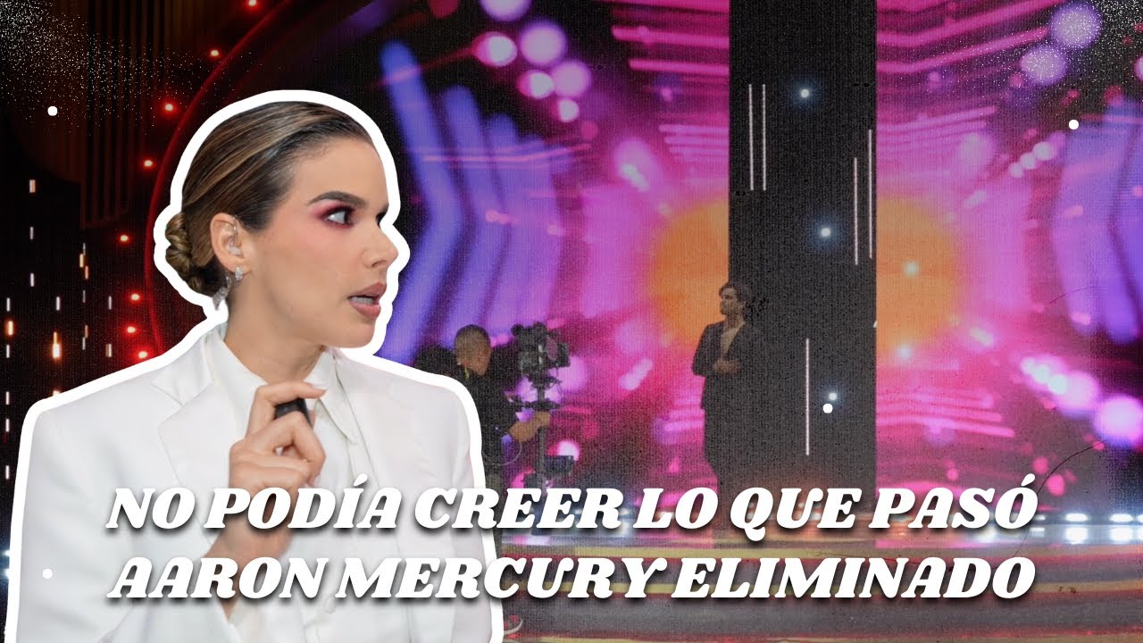 MI REACCIÓN a la ELIMINACIÓN de AARON MERCURY | Detrás de cámaras | Marie Claire  