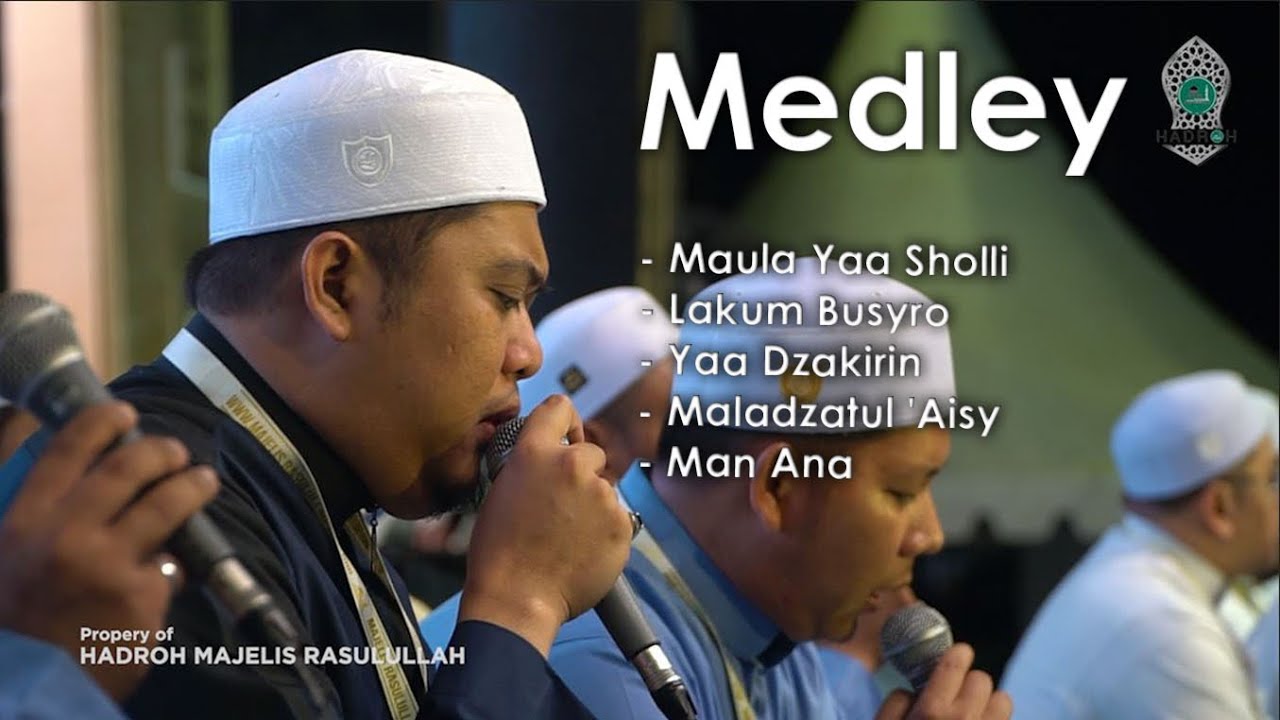 Qosidah Medley Hadroh Majelis Rasulullah SAW (Jepara Bersholawat)