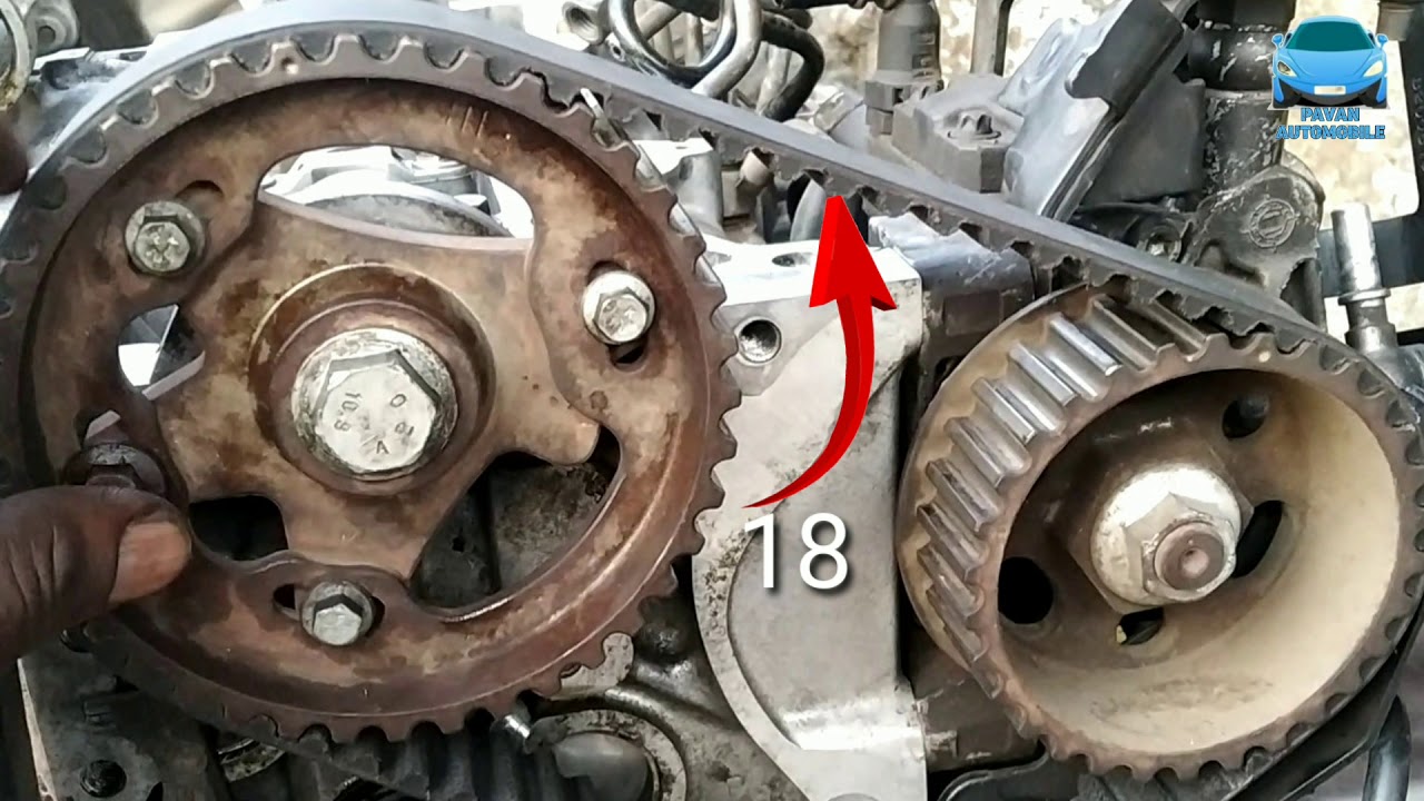 Renault Duster Diesel dci 110 timing belt /timing mark