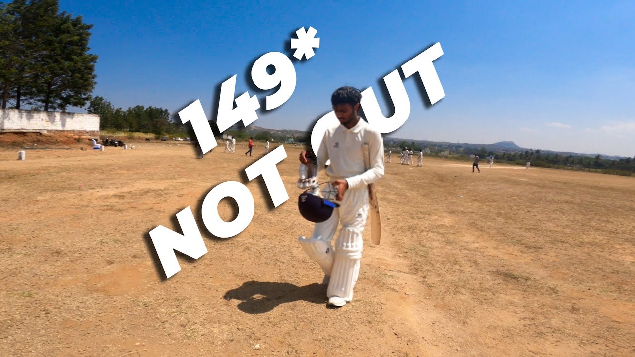 149* Off 140 Balls | Under 16 Finals | Helmet Camera | Professional Cricket | Tamil