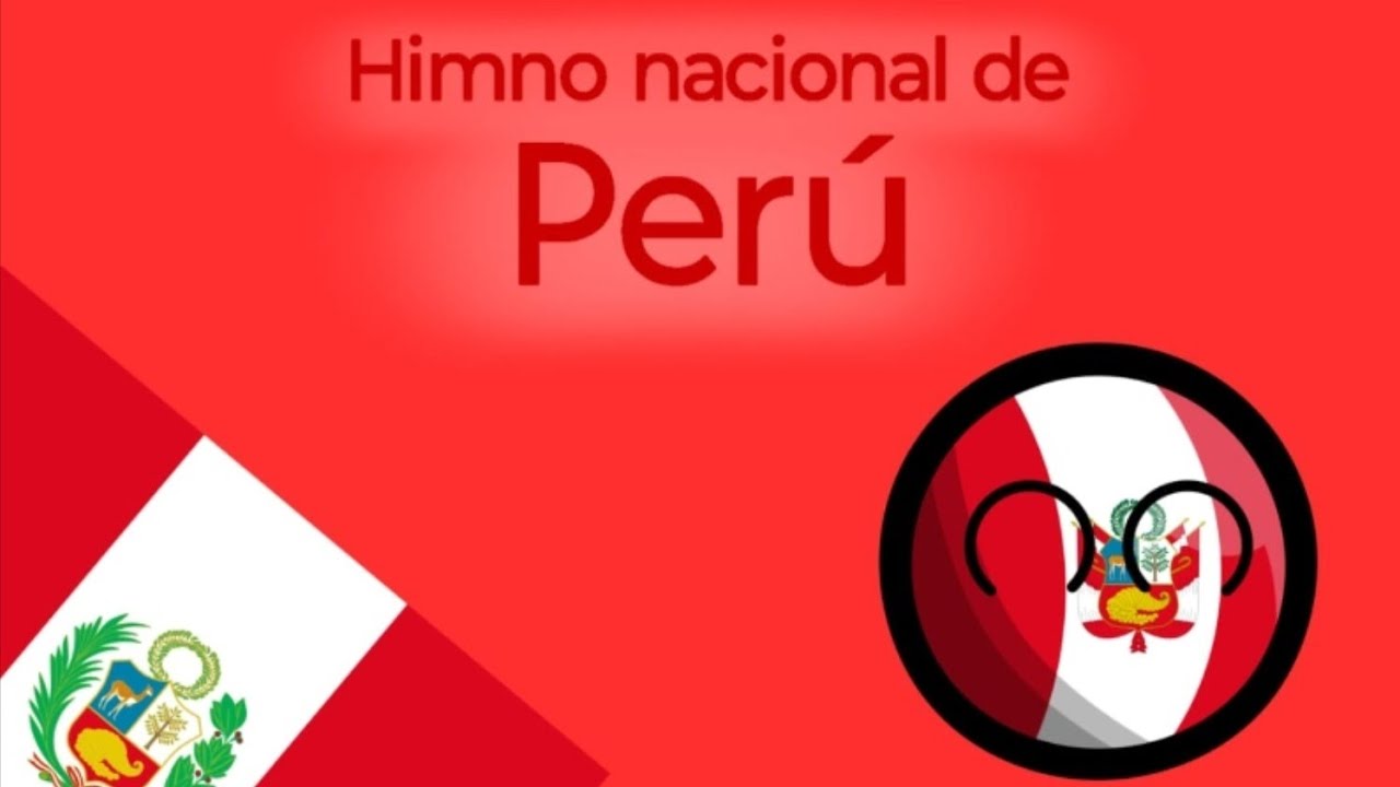 Himno nacional de Perú versión Countryballs