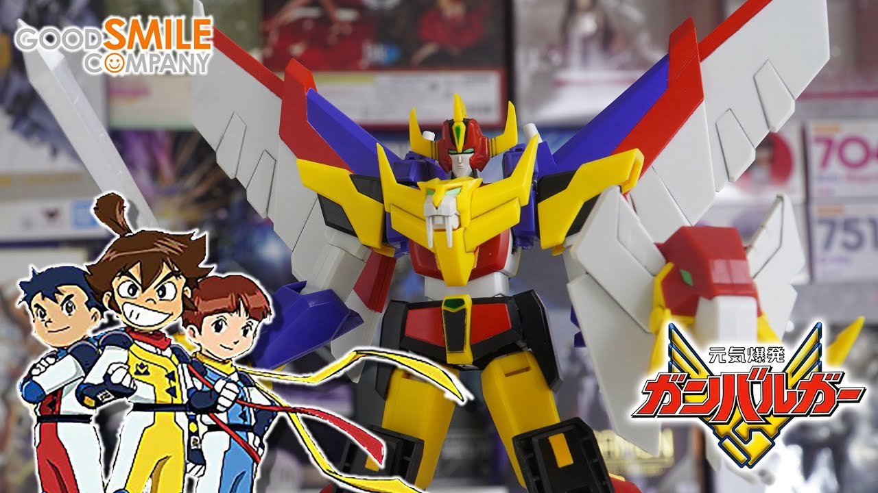 【栗子開箱】童年債系列  GSC MODEROID 組裝模型 元氣爆發 合體將軍 試玩分享