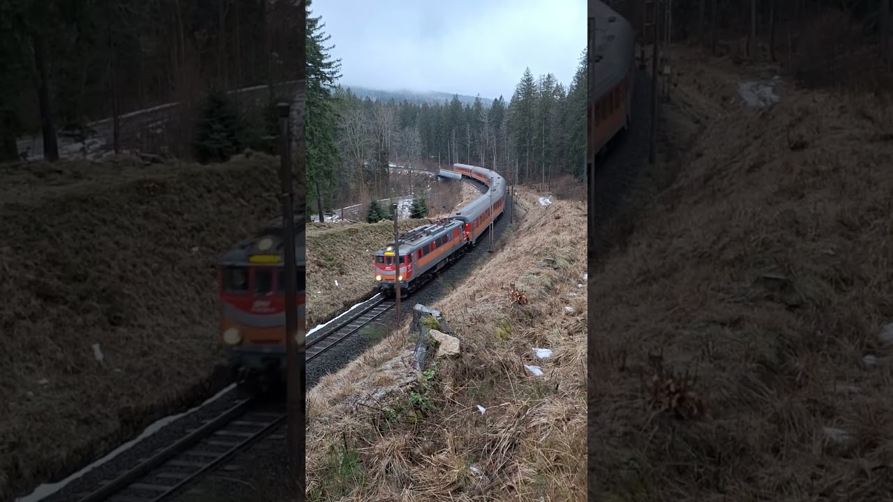 KAMIEŃCZYK na łuku LK nr 311#train#trainspotting