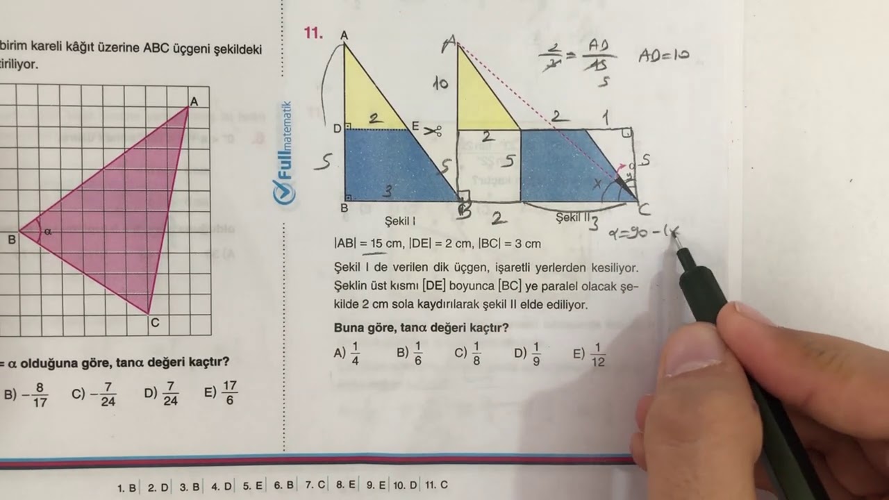 ÖSYM Tarzı 2 TRİGONOMETRİ Sorusu.. Full' den 👌