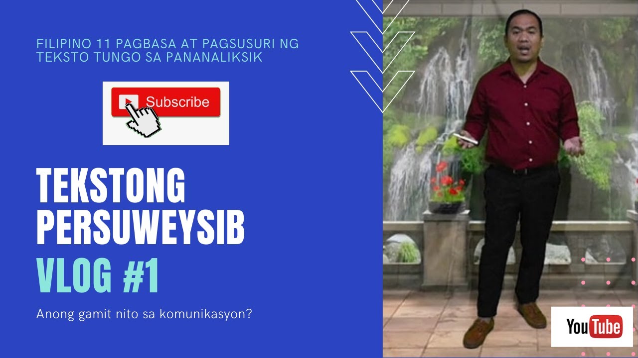 TEKSTONG NANGHIHIKAYAT / JONELL VLOG #1