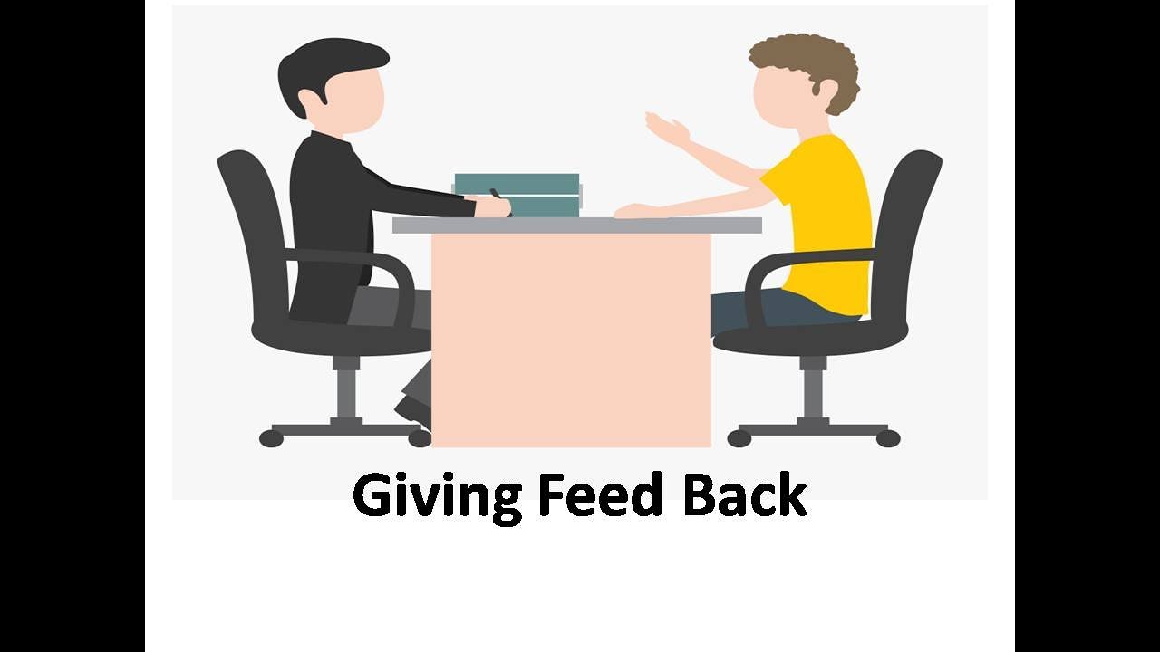 giving feedback
