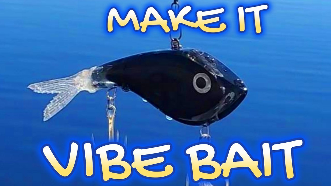 Making a vibe lure from Lexan and underwater test footage #handmadelure #luremaker #vibelure