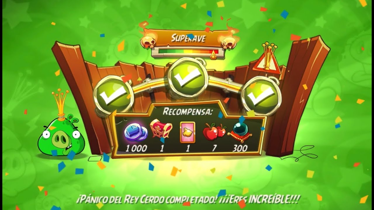 Angry Birds 2 - King Pig Panic (Pánico del rey cerdo) - 11/03/2025
