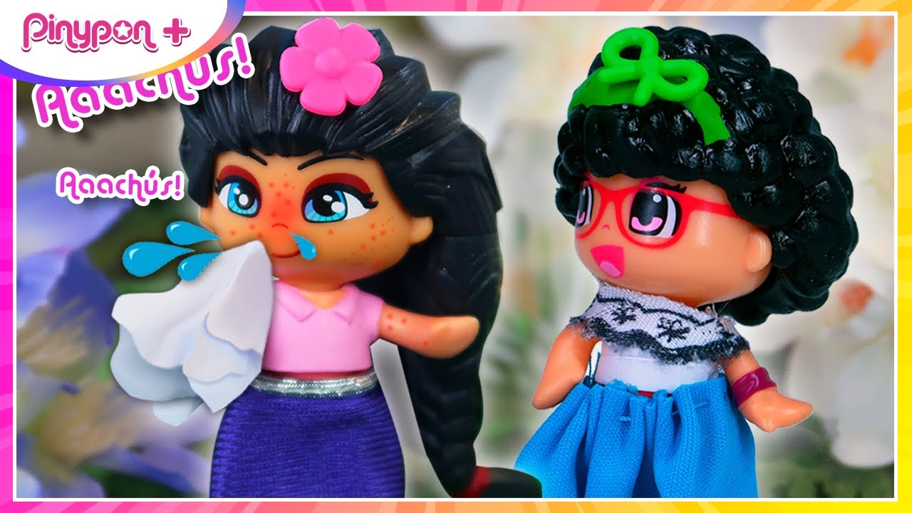 Isabela Es alérgica a las Flores  | Encanto 🌈 ¡Pinypon Plus Juguetes!
