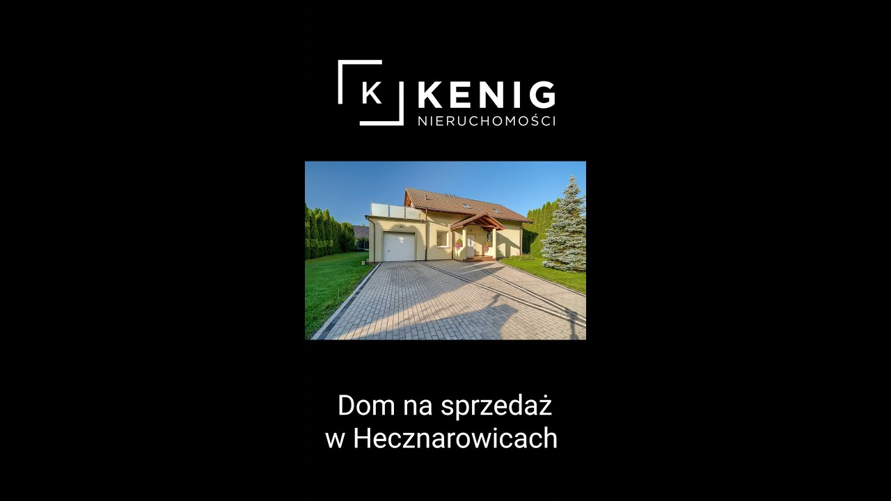 Niezwykle wygodny dom dla rodzin w Hecznarowicach koło Bielska-Białej na sprzedaż