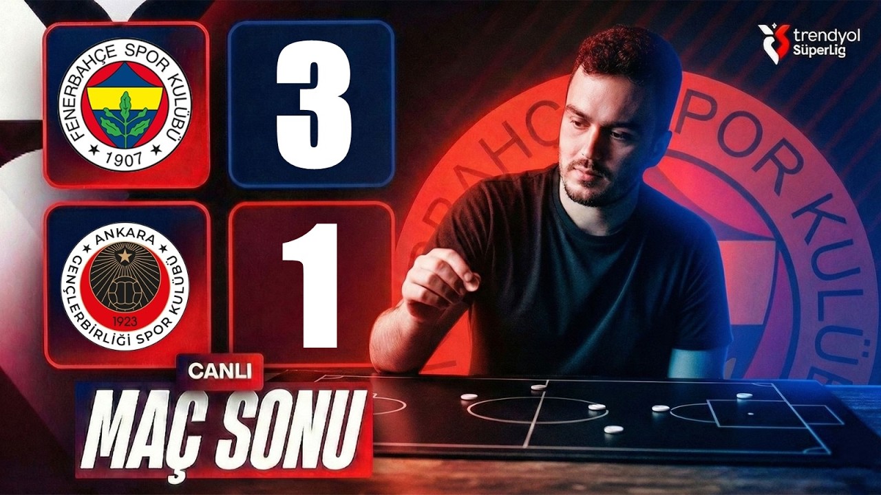 🚨FENERBAHÇE 3 - GENÇLERBİRLİĞİ 1 | MAÇ SONU | ASENSIO KLASI...