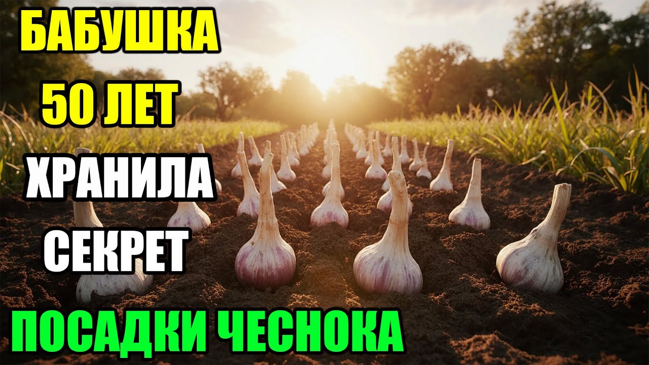 НЕ САЖАЙ ОЗИМЫЙ ЧЕСНОК, ПОКА НЕ УЗНАЕШЬ ЭТО! СЕКРЕТ БАБУШКИ 50 ЛЕТ