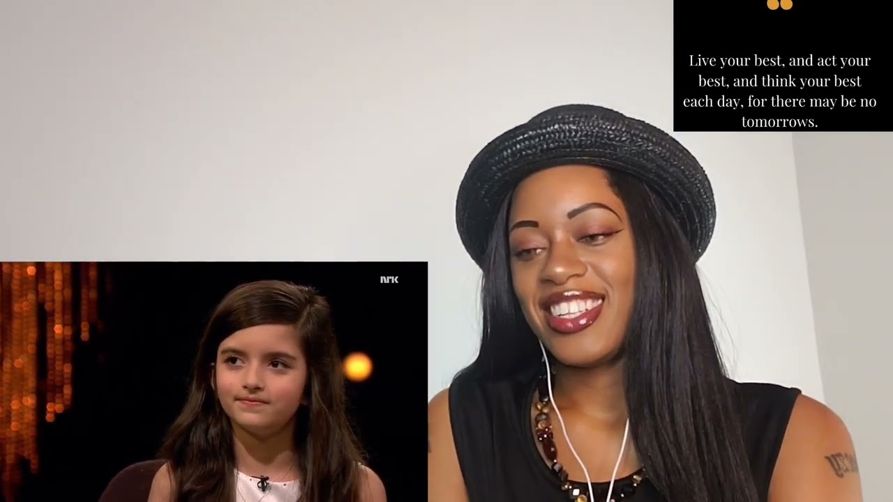Angelina Jordan interview by Anne Lindmo ,NRK TV