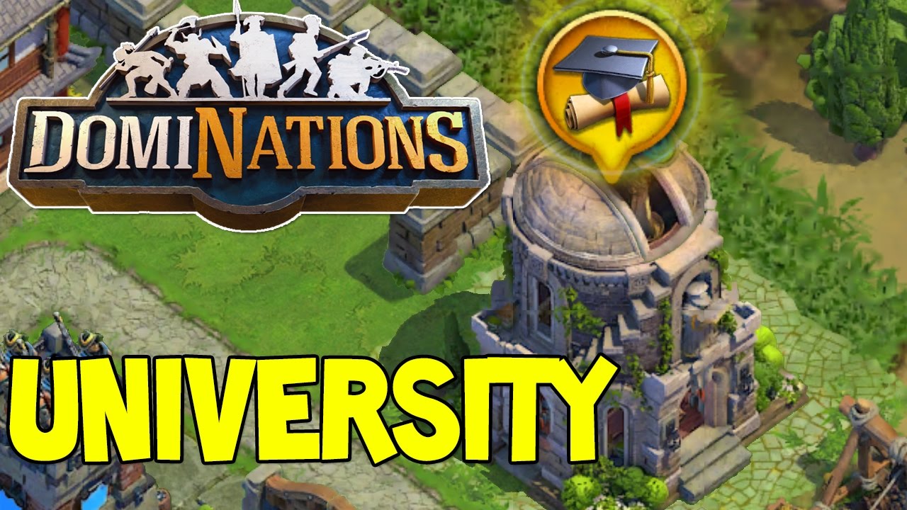 DomiNations #38 | НОВАЯ НЕПОБЕДИМАЯ оборонительная планировка, Университет и Снайперская башня