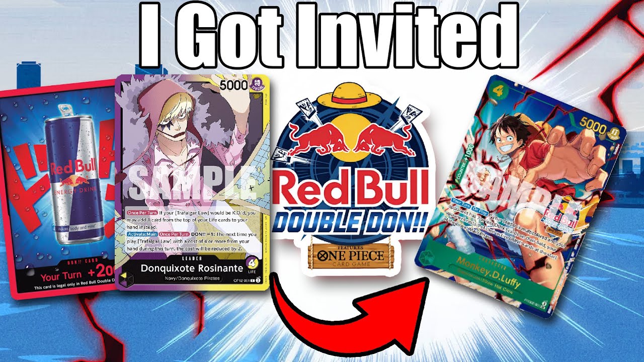 I WON A REDBULL QUALIFIER WITH ROSI! ONE PIECE CARD GAME