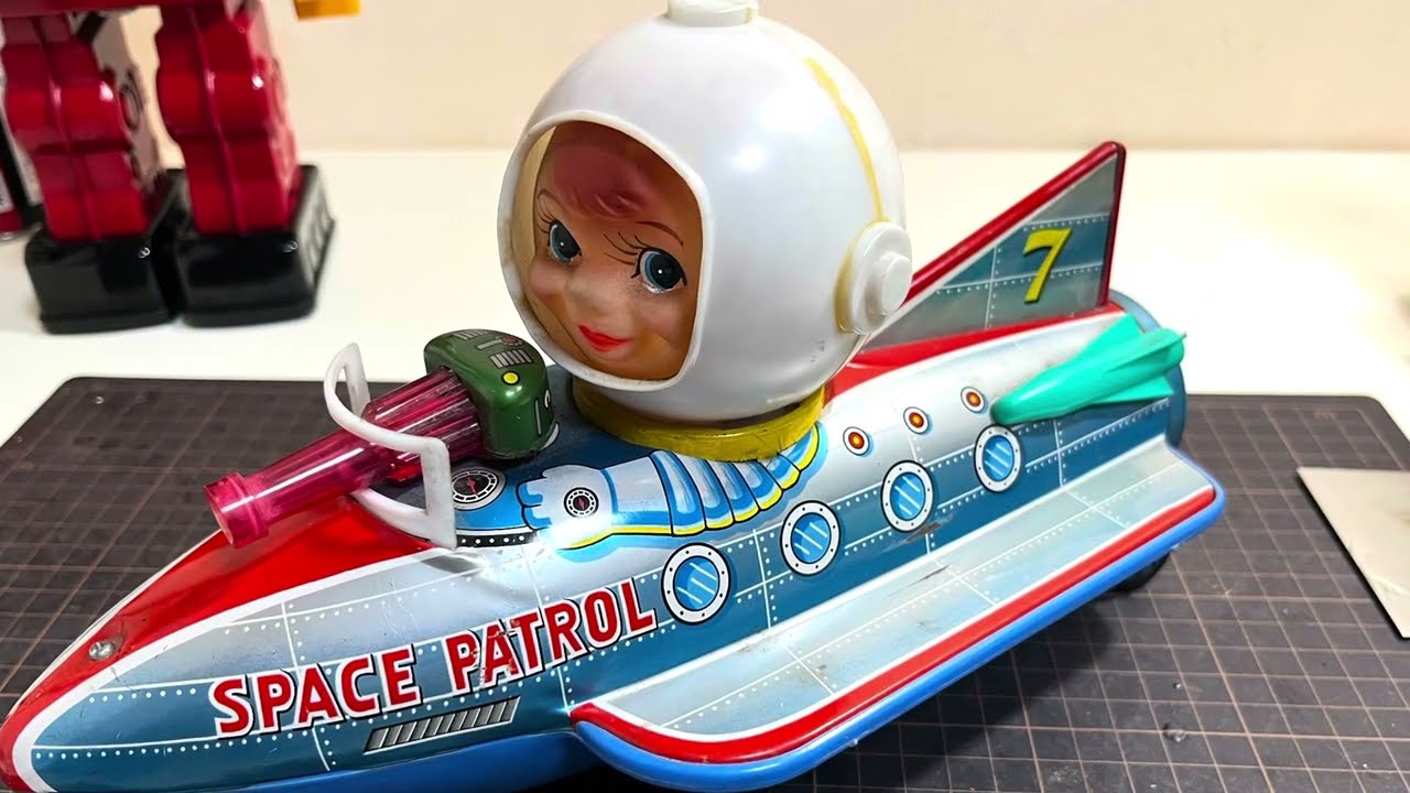 ブリキのおもちゃ 増田屋 スペースパトロールの復活！！　Tin Toy MASDAYA Space Patrol 