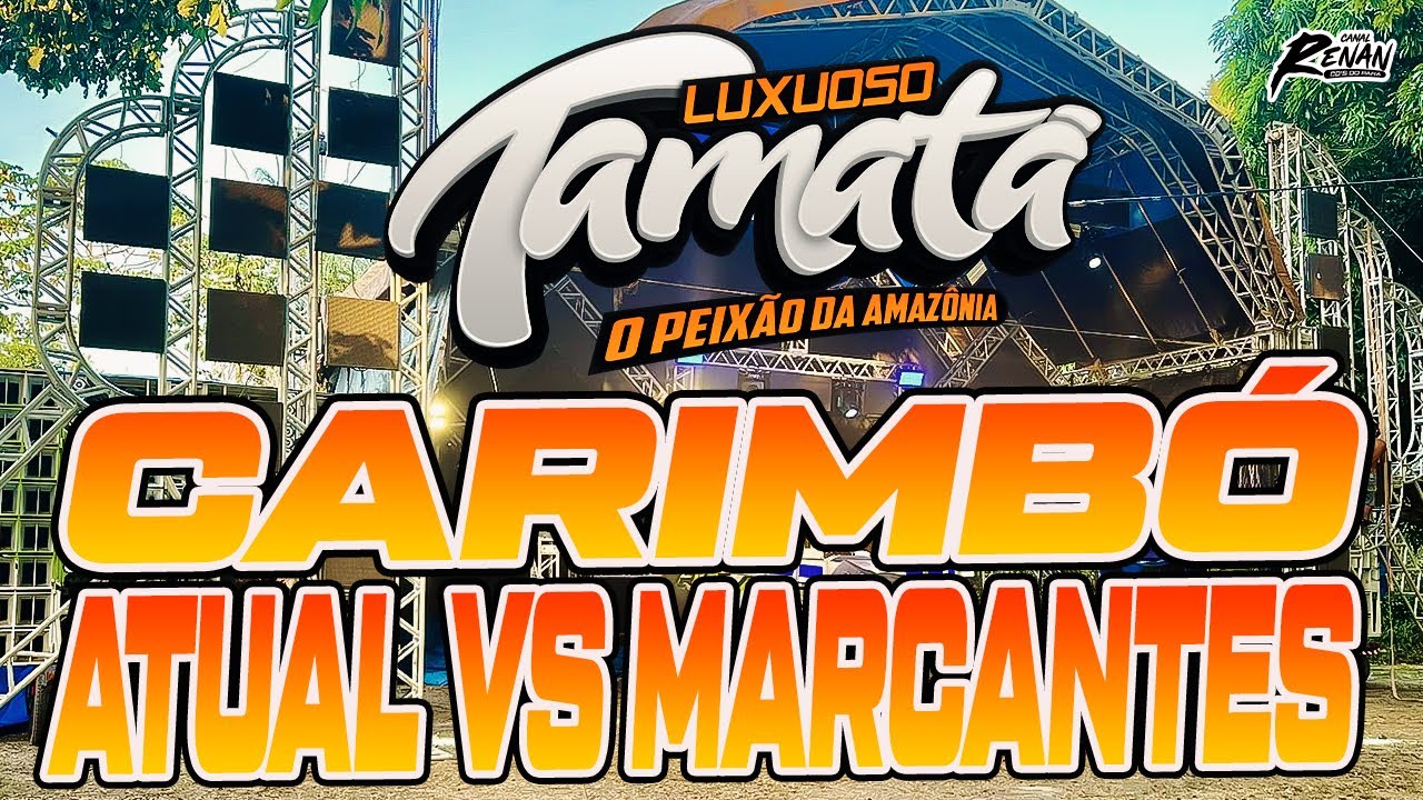 LUXUOSO TAMATÁ - CARIMBÓ - ATUAIS VS MARCANTES - OS MAIORES SUCESSOS QUADRA JUNINA 2025