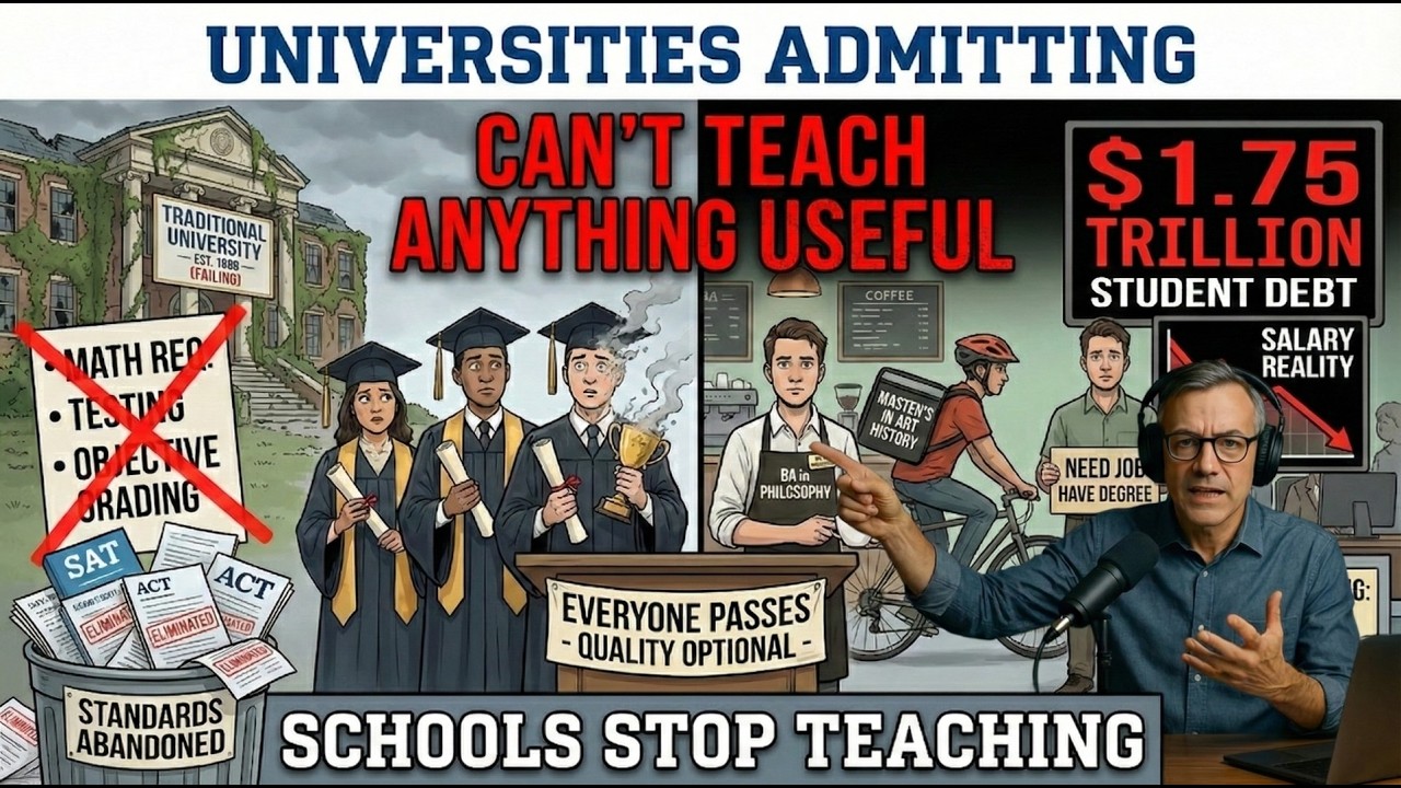 When Universities Started Admitting They Can't Teach Anything Useful