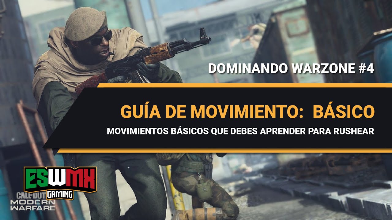 GUÍA de MOVIMIENTO BÁSICA *Slide Cancel, Botwalk y Jumpshot* Dominando Warzone #4