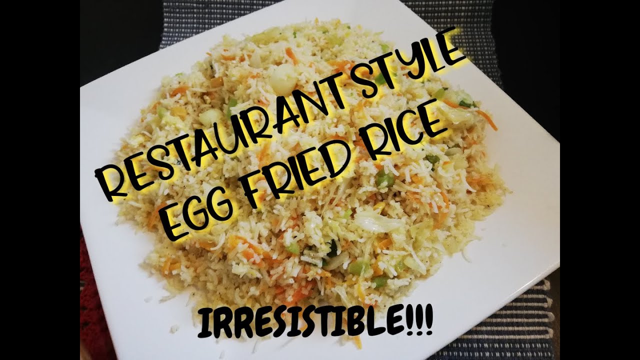 Egg Fried Rice(restaurant wala taste)-- Chicken Sweet and sour | MAHUZ