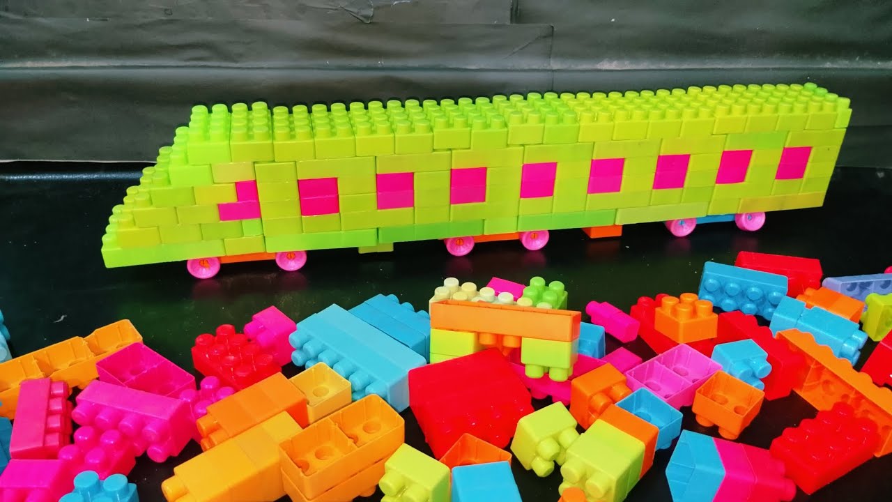 Satisfying DIy Lego Big Bullet Train 1/ASMR Building Blocks #buildingblocks 
