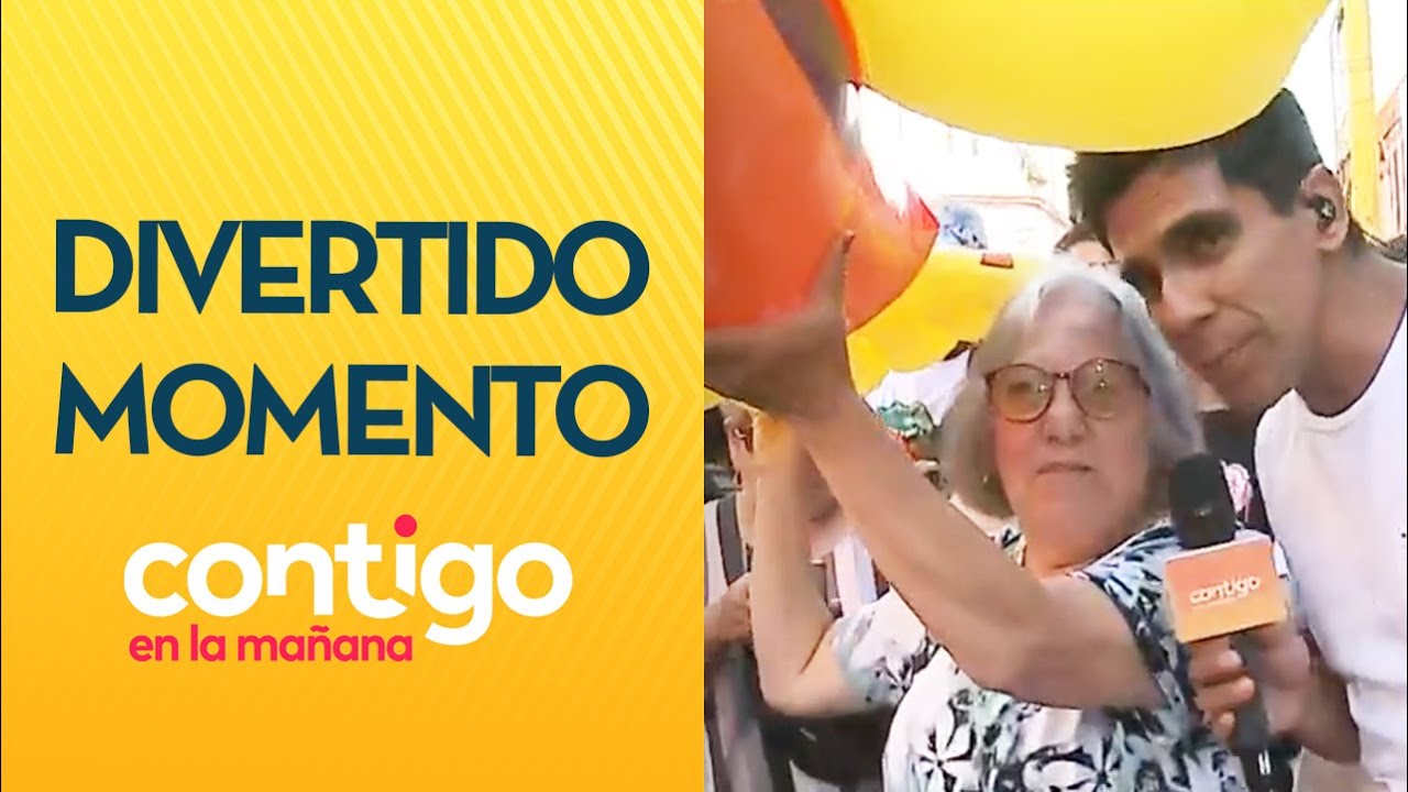 "¡ME VOY EN VOLÁ'!"😂 El hilarante juego en Meiggs de Queraltó con transeúntes - Contigo en La Mañana