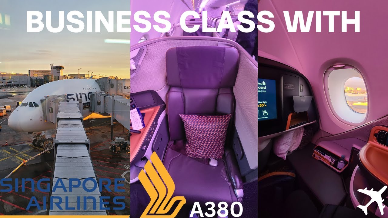 Why You'll Never Want to Fly Coach Again: Singapore Airline Business Class A380
