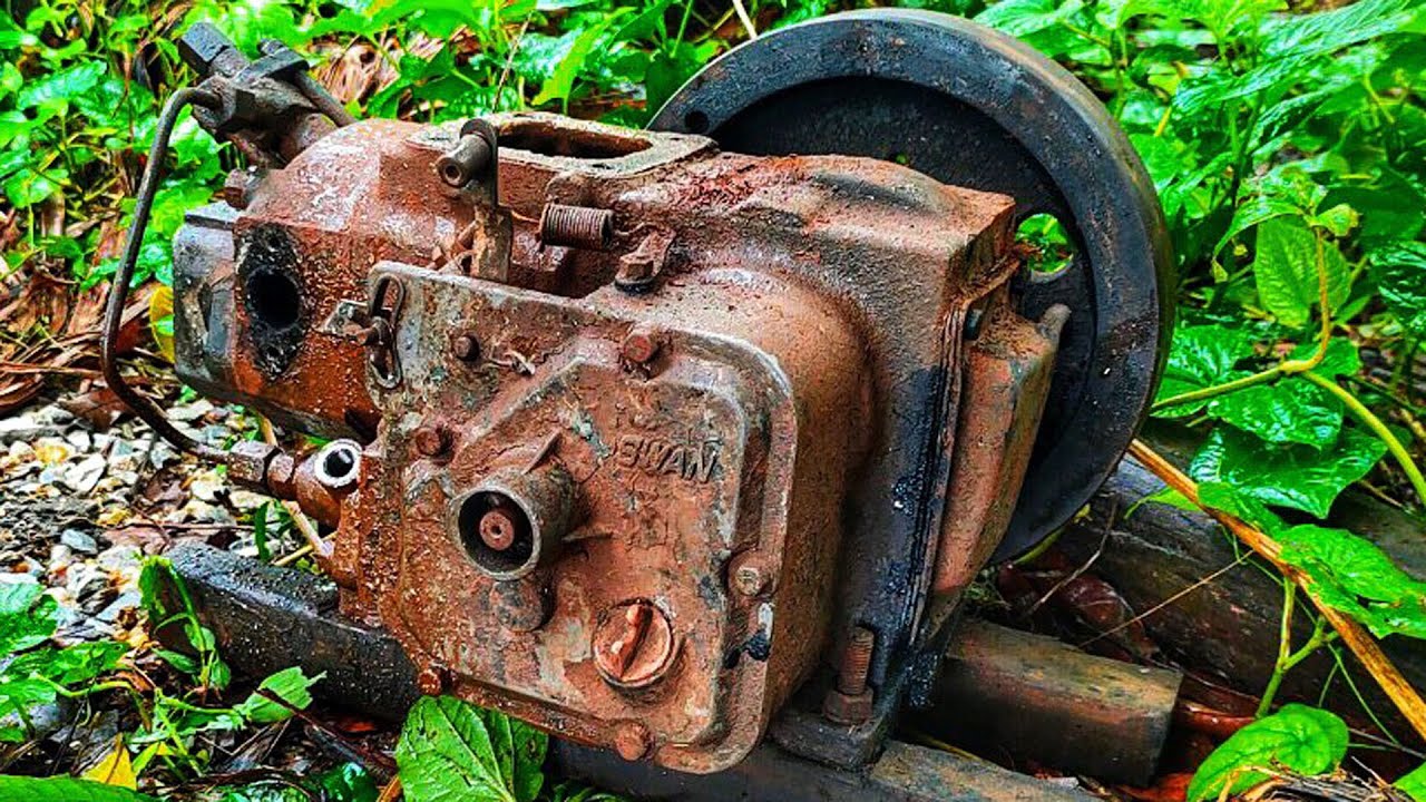 Fully Restoration Antique Diesel Engine | Restore and reuse old and rusty diesel engines