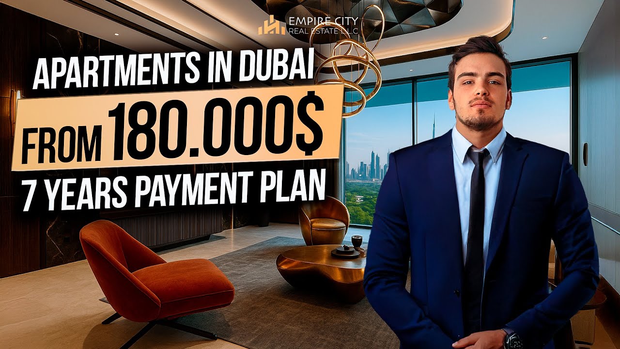 UAE | Best Dubai property investment from $180,000 in JVC District! 7 YEARS PAYMENT PLAN! Dubai 2025