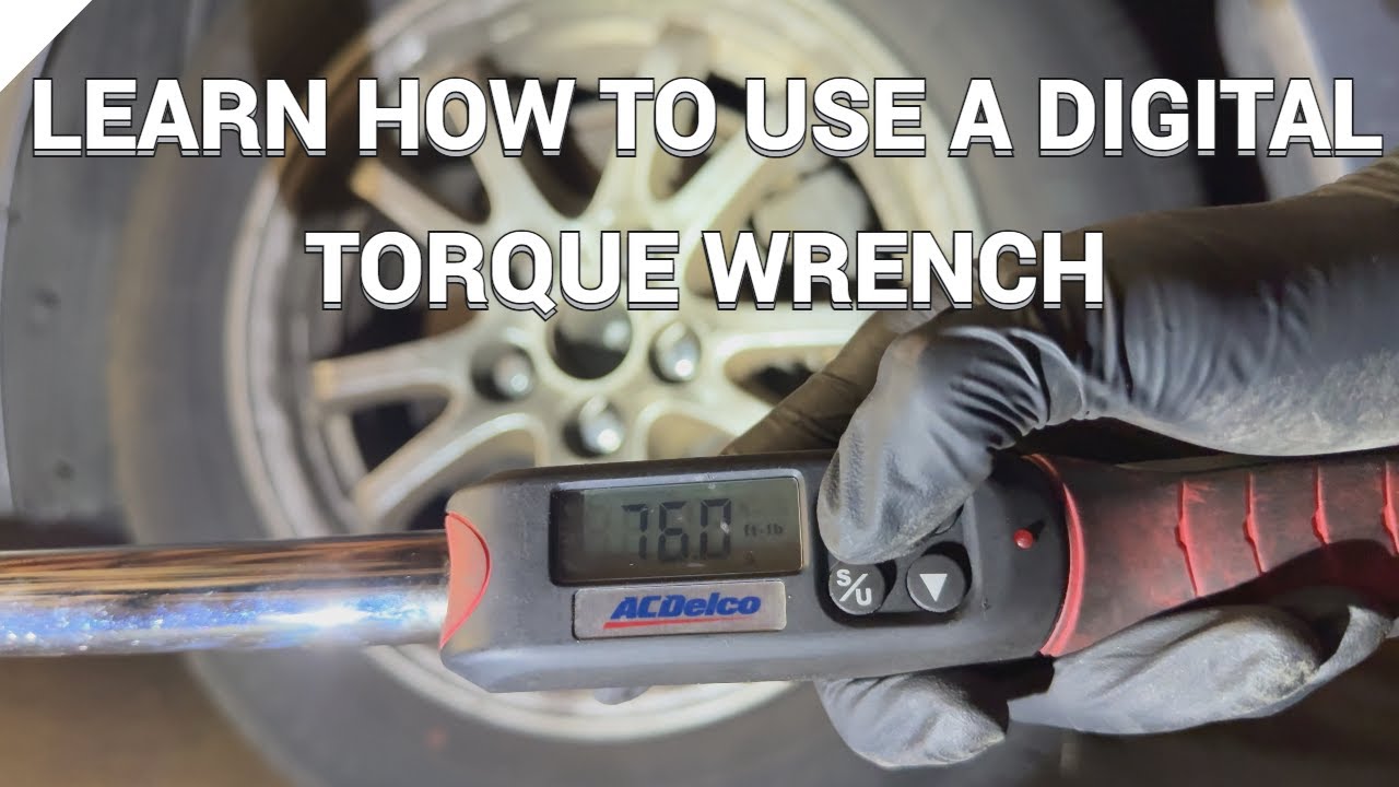 How To Use A Torque Wrench ACDelco ARM601-4 #autorepair #carlife #toyota
