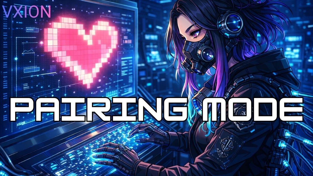 V-XION - PAIRING MODE (Official Visualizer) | Cute Disco Pop & Virtual K-Pop