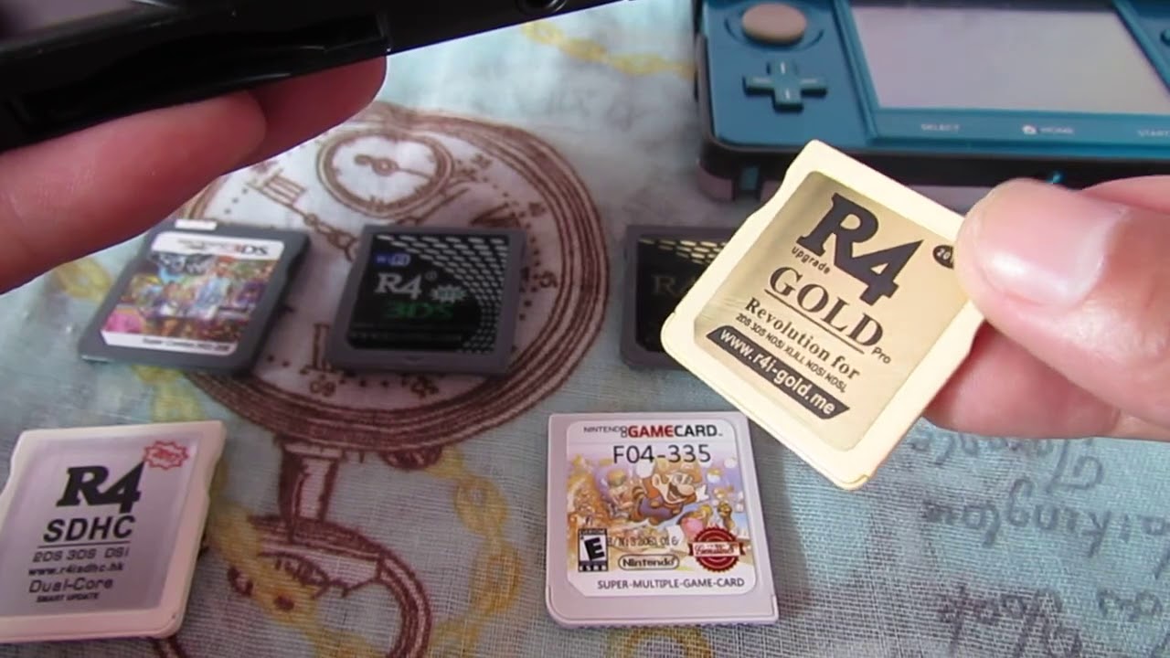 6pcs r4 cartridges tested on NEW 3DS / 3DS Ver 11.6.0-39E