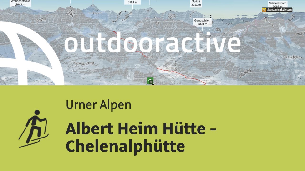 Skitour in den Urner Alpen: Albert Heim H&uuml;tte - Chelenalph&uuml;tte