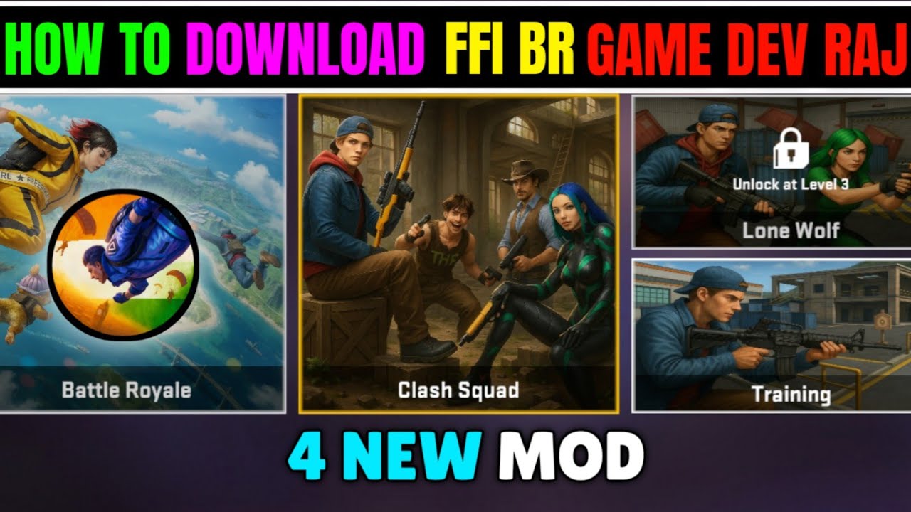 FFI BR Download Link 😊 | FFI New Update Download | Game Dev Raj 🤩