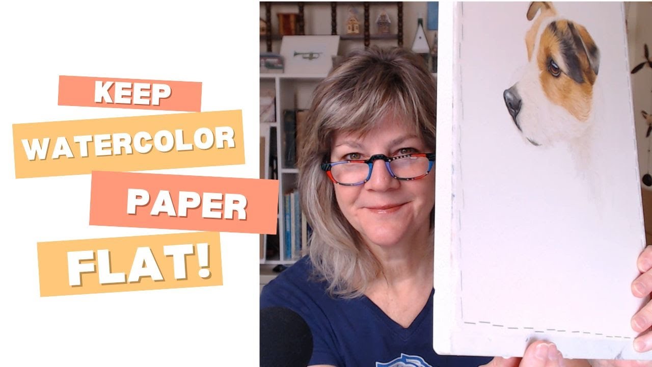 How to Stretch Watercolor Paper