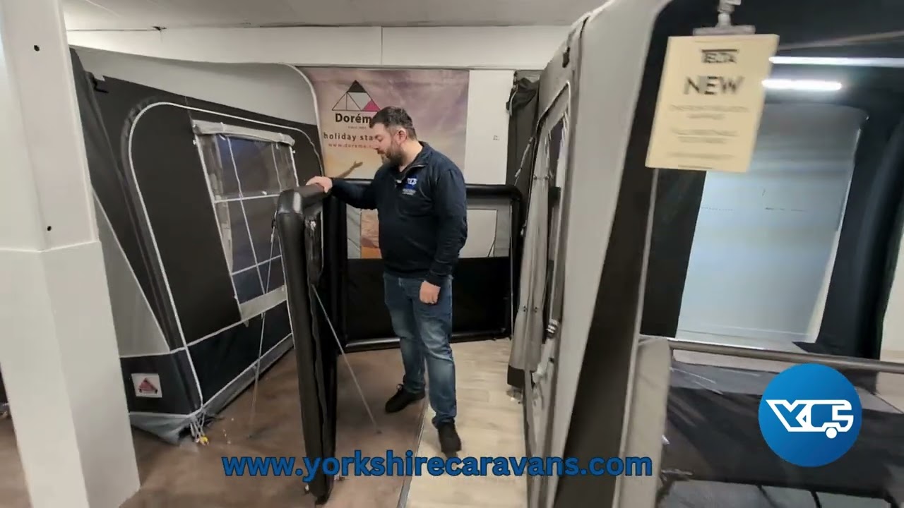 2025 Telta Awning Showroom At Yorkshire Caravans
