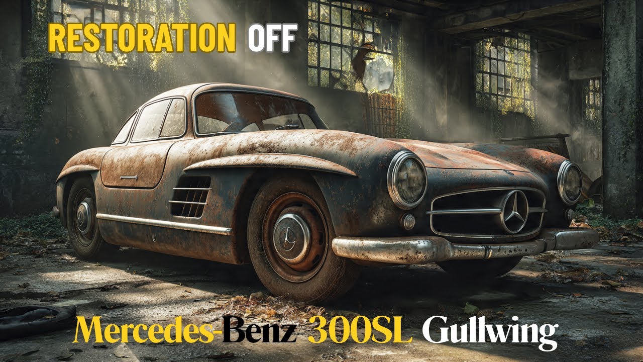 Amazing Fully Restoration of Mercedes-Benz 300SL Gullwing.