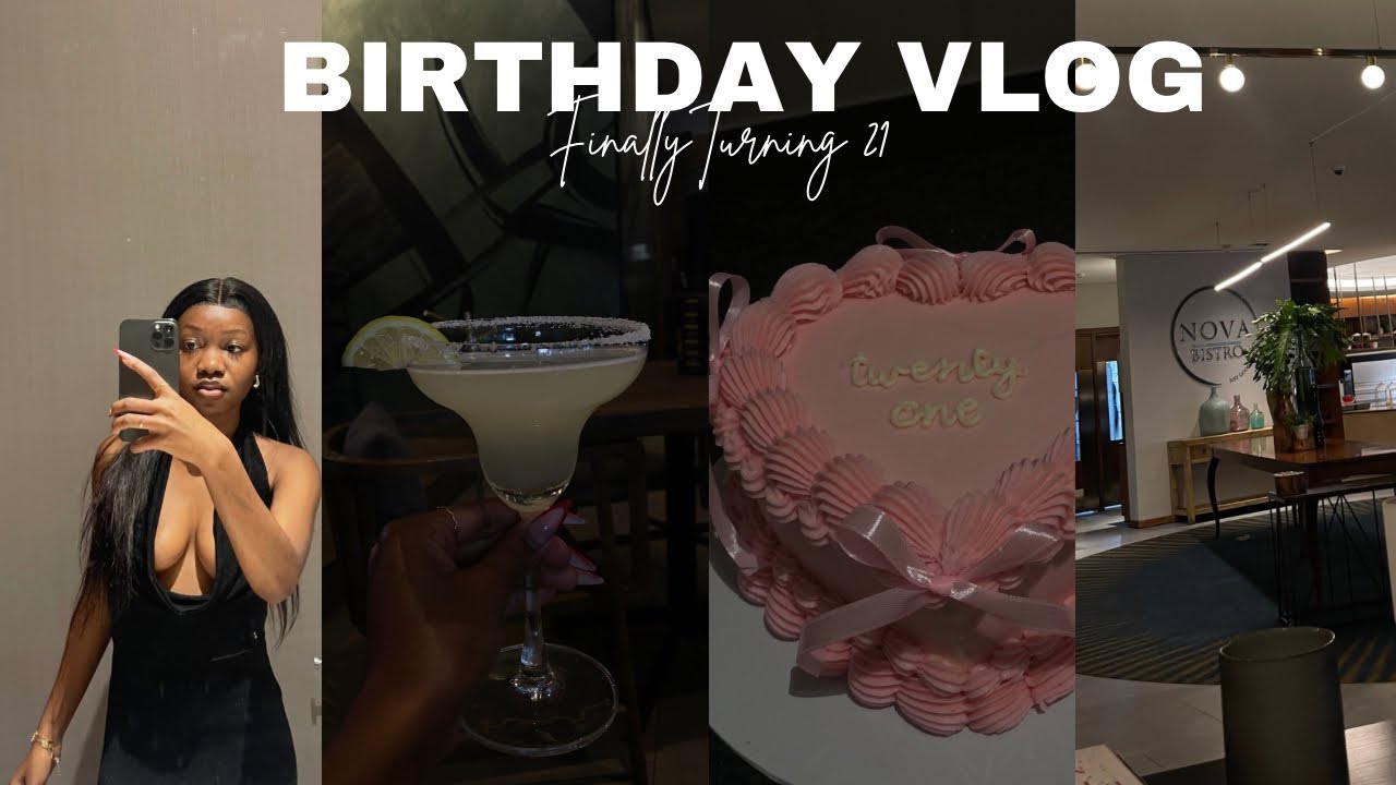 BIRTHDAY VLOG:TURNING 21+DINNER DATE+PICNIC WITH FRIENDS