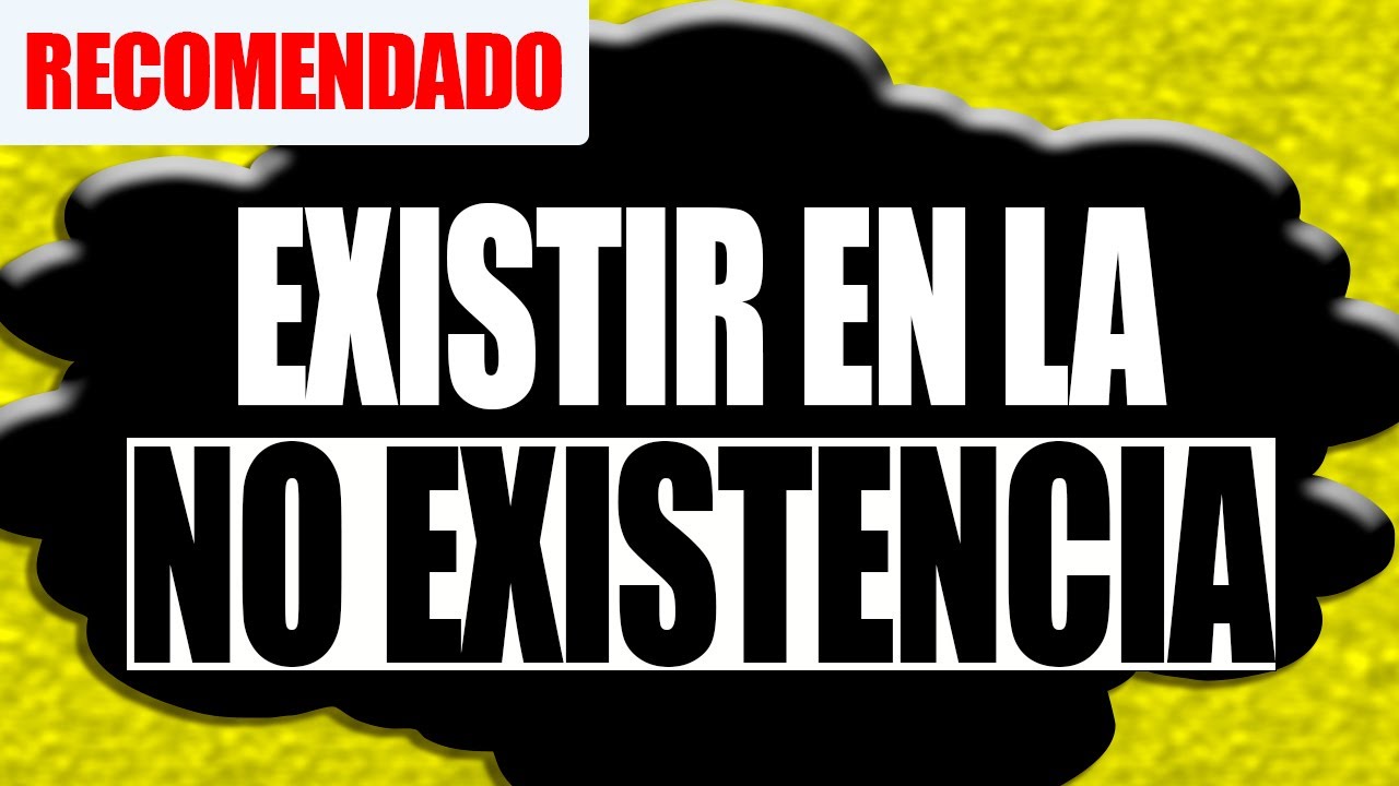 Como Existir en la No Existencia🔴 Advaita Vedanta ✅ Divulgación