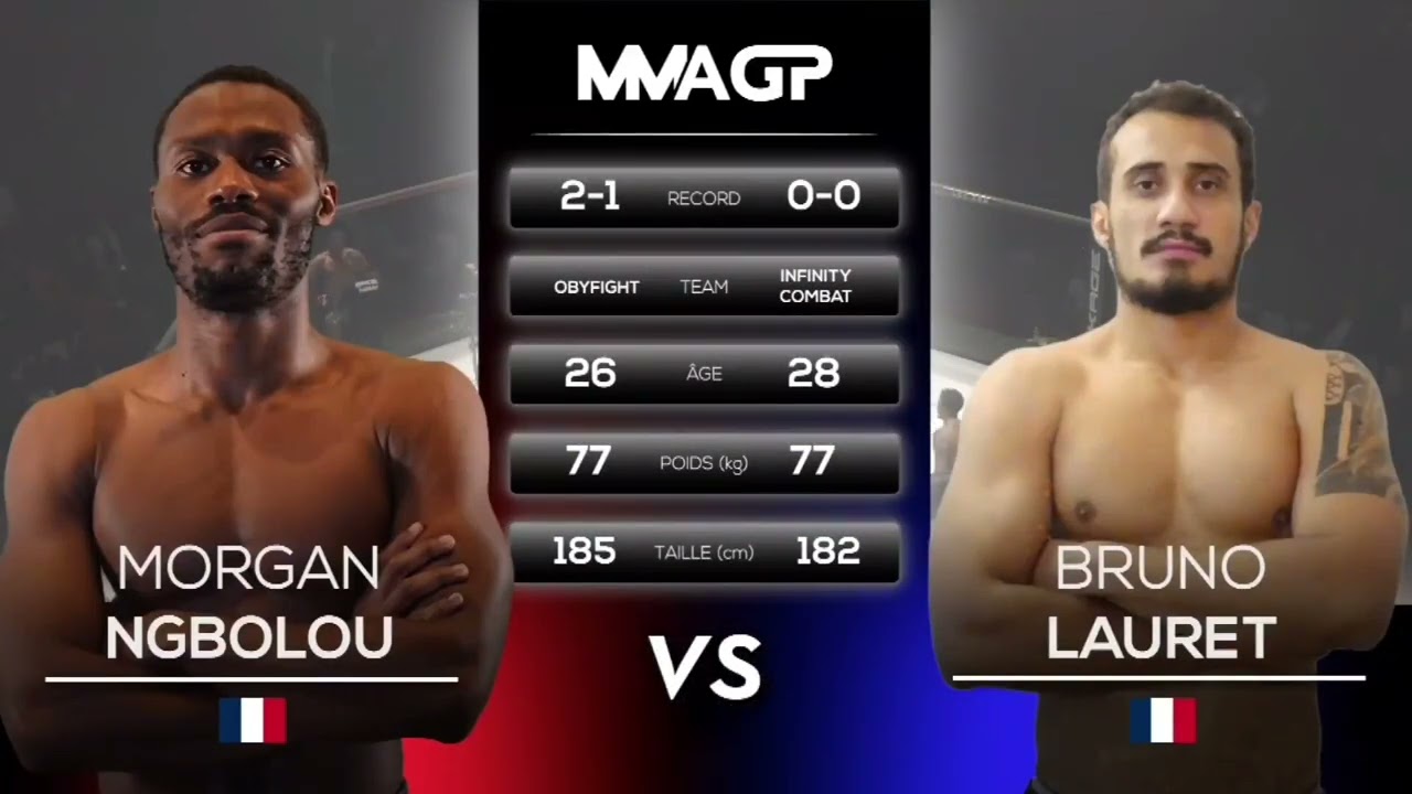 MMAGP# Morgan GBOLOU VS Bruno LAURET