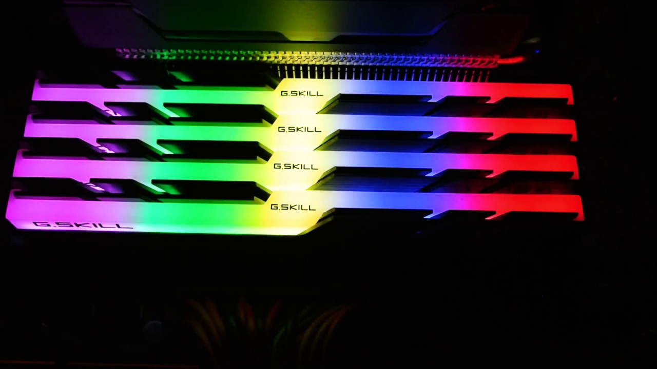 G.SKILL Trident Z RGB RAM DEMO - All Mode