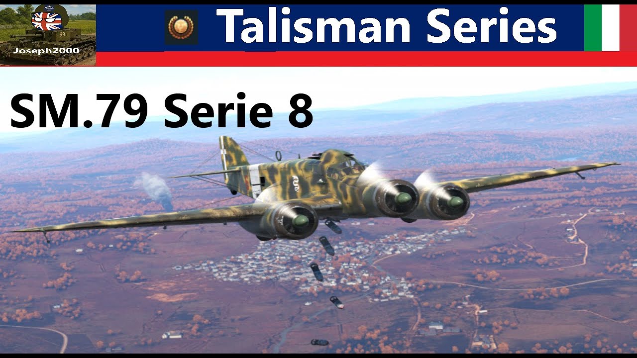 War Thunder: серия «Талисман». Sm.79, серия 8. Я даже ни во что не попал!