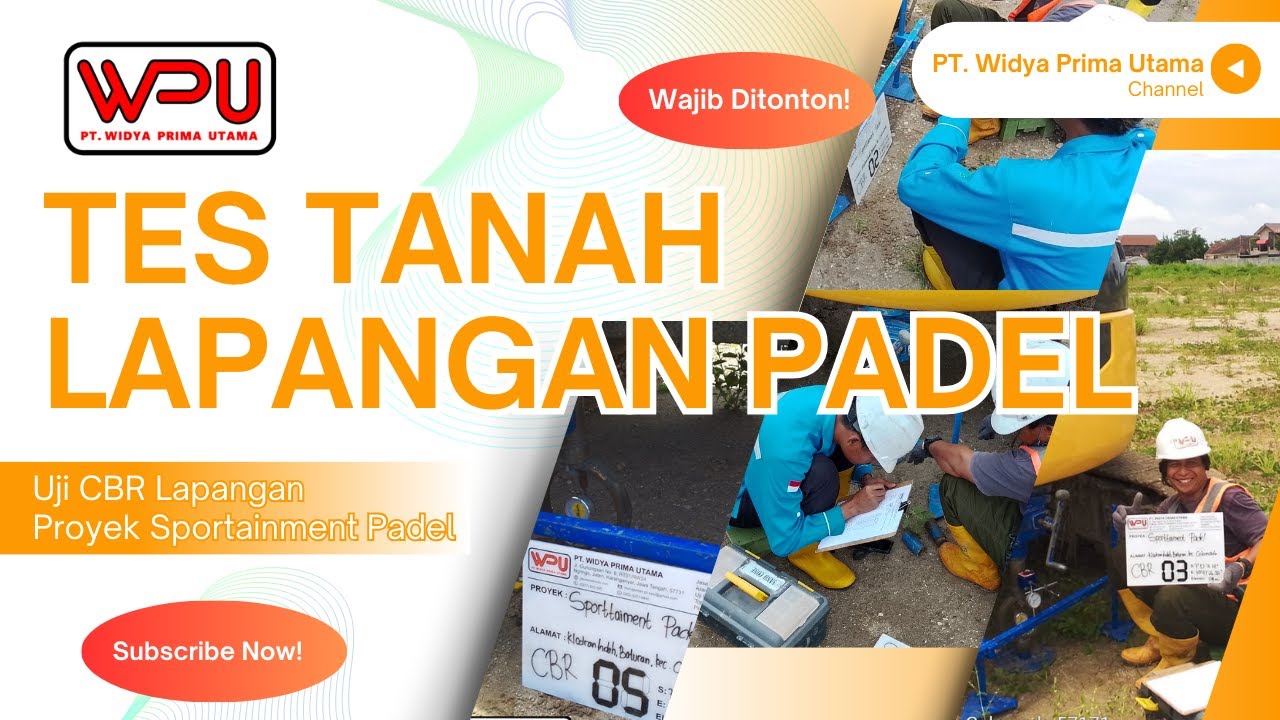 Pengujian CBR Lapangan | Menentukan Daya Dukung Tanah Lapangan Padel Colomadu