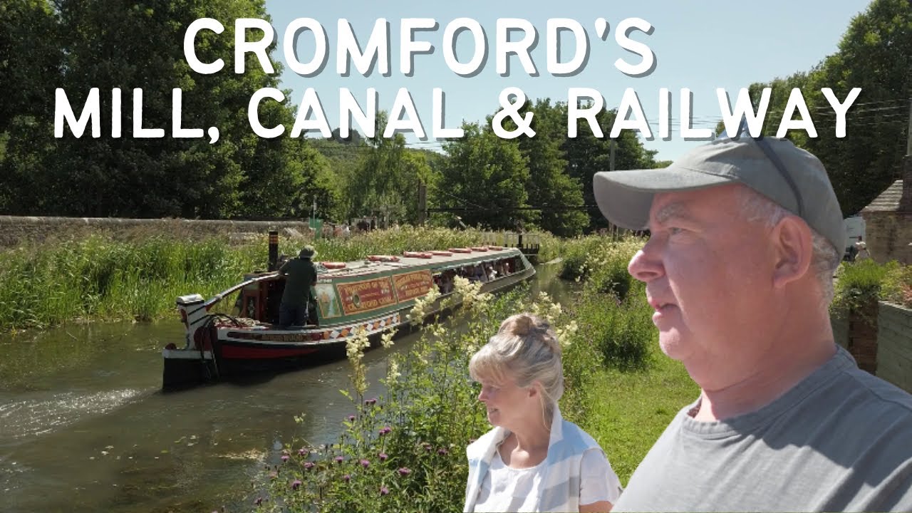 CROMFORD MILL, CANAL & HIGH PEAK RAIL JUNCTION, Derbyshire